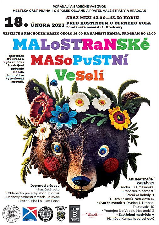 Malostranský Masopust 18/2 2023